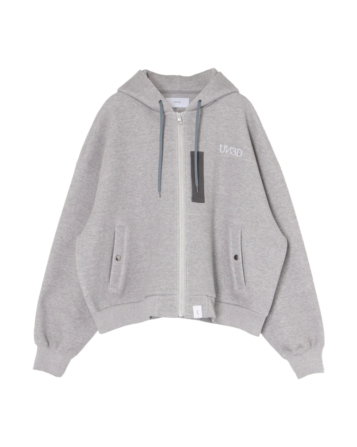 UN3D. の MILITARY ZIIP HOODIE (522652700401)