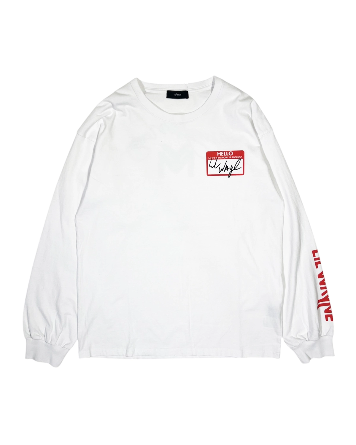 U/MUSIC の LIL WAYNE YOUNG MONEY LS TEE (UM-HR1-0000-002)