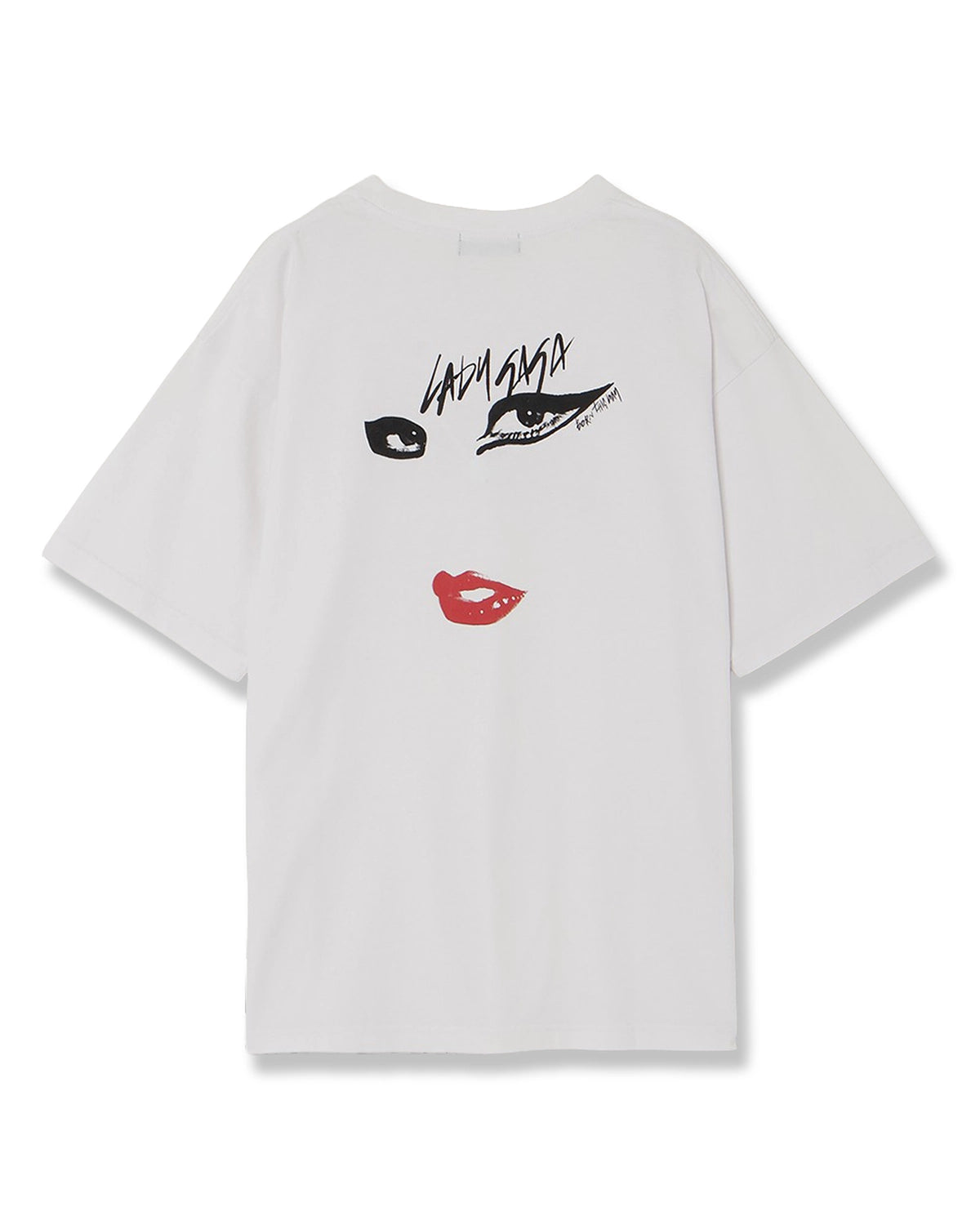 U/MUSIC の Lady Gaga BTW Face Pt SS Tee (UM-HR8-0000-022)