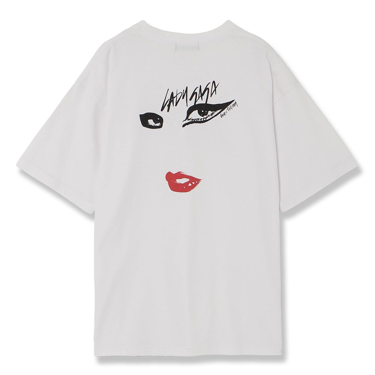 U/MUSIC(ユーミュージック) / Lady Gaga BTW Face Pt SS Tee