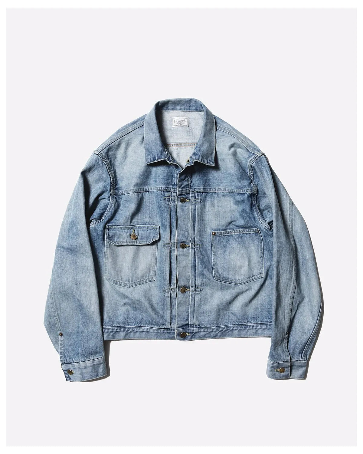 Unlikely の Unlikely Time Travel Trucker Jacket 1977 Wash (U25F-18-0010)