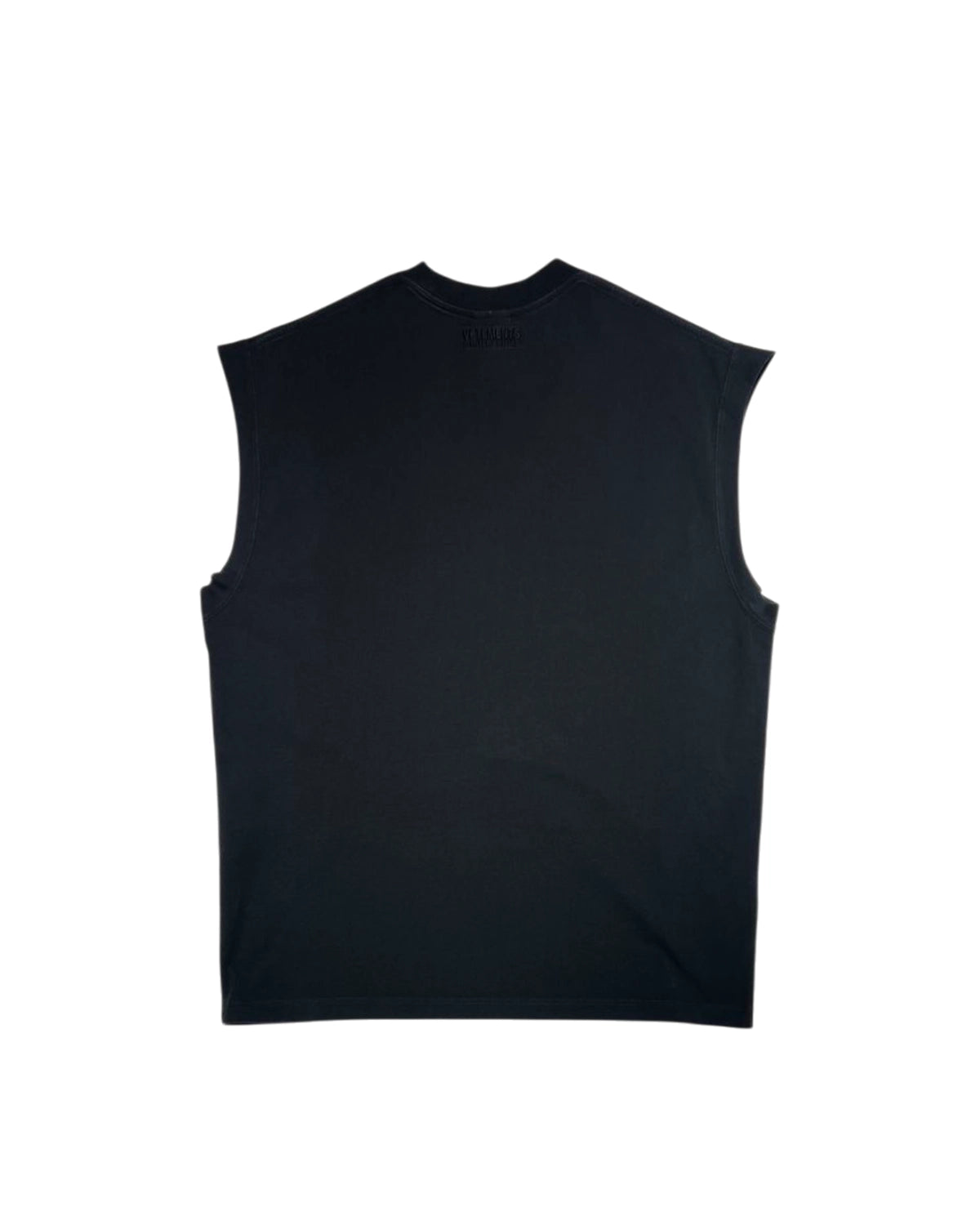 VETEMENTS / CROSS LOGO SLEEVELESS T-SHIRT (ME76TR176B)