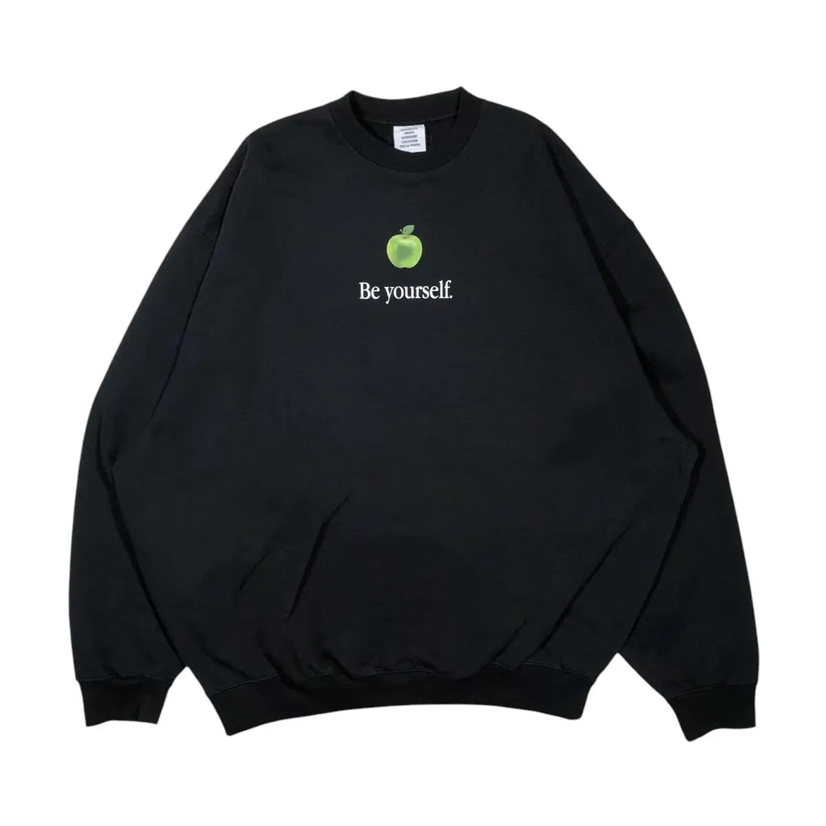 VETEMENTS (ヴェトモン) / BE YOURSELF OVERSIZED SWEATSHIRT