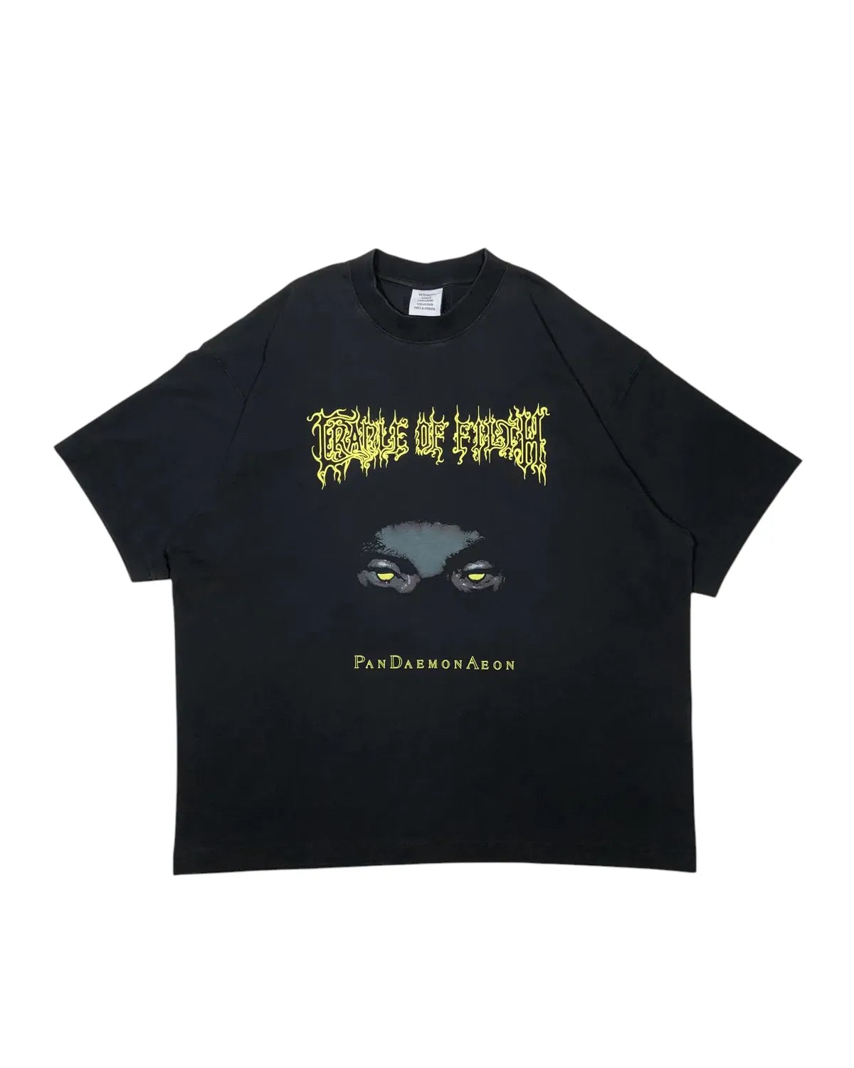 VETEMENTS の COF PANDAEMONAEON OVERSIZED T-SHIRT (UCF76TR550)