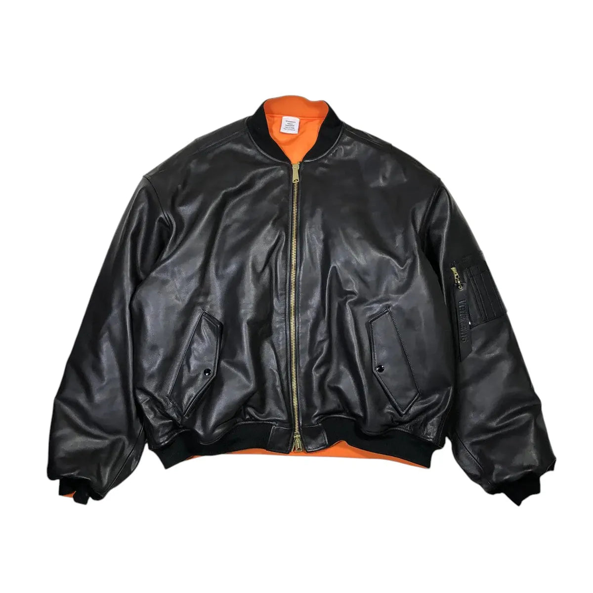 VETEMENTS（ヴェトモン）　oversized jersey jacket VETEMENTS（ヴェトモン） oversized jersey jacket