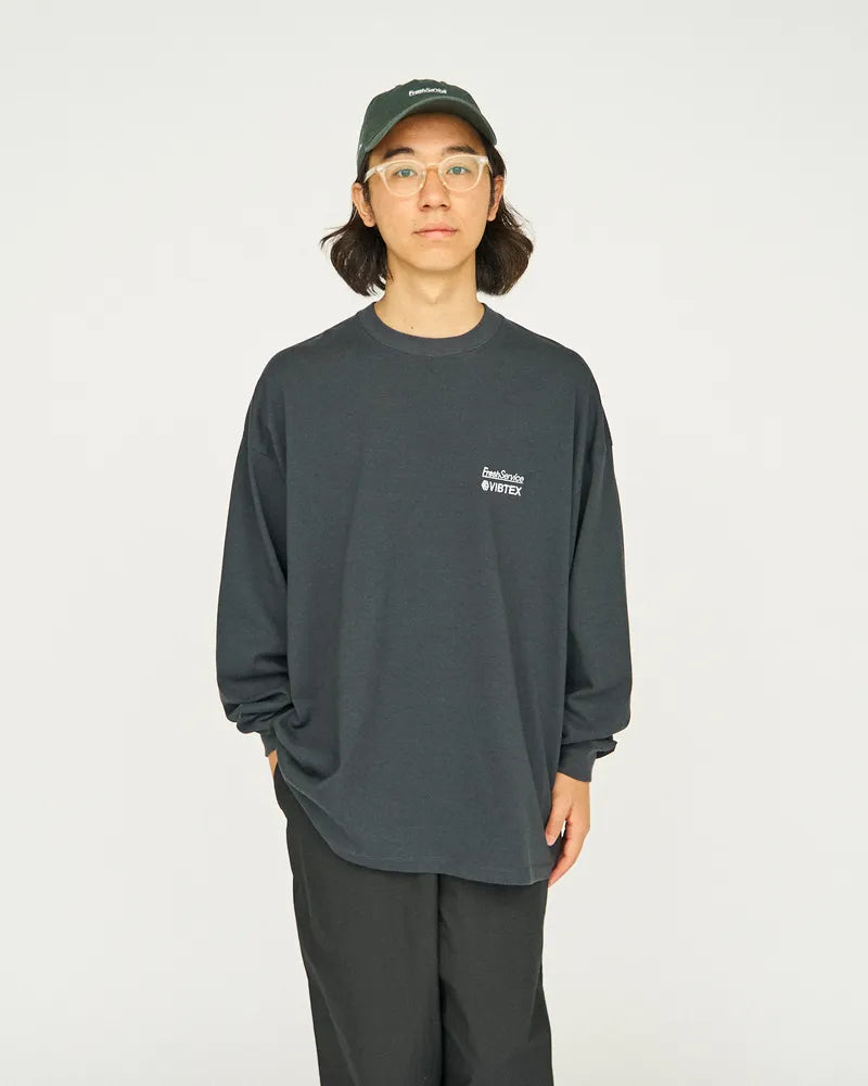 FreshService / × VIBTEX for FreshService L/S CREW NECK TEE (FSC244-70177B)