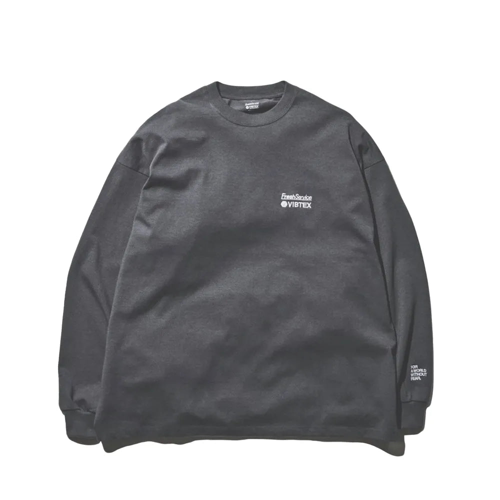 FreshService / × VIBTEX for FreshService L/S CREW NECK TEE (FSC244-70177B)