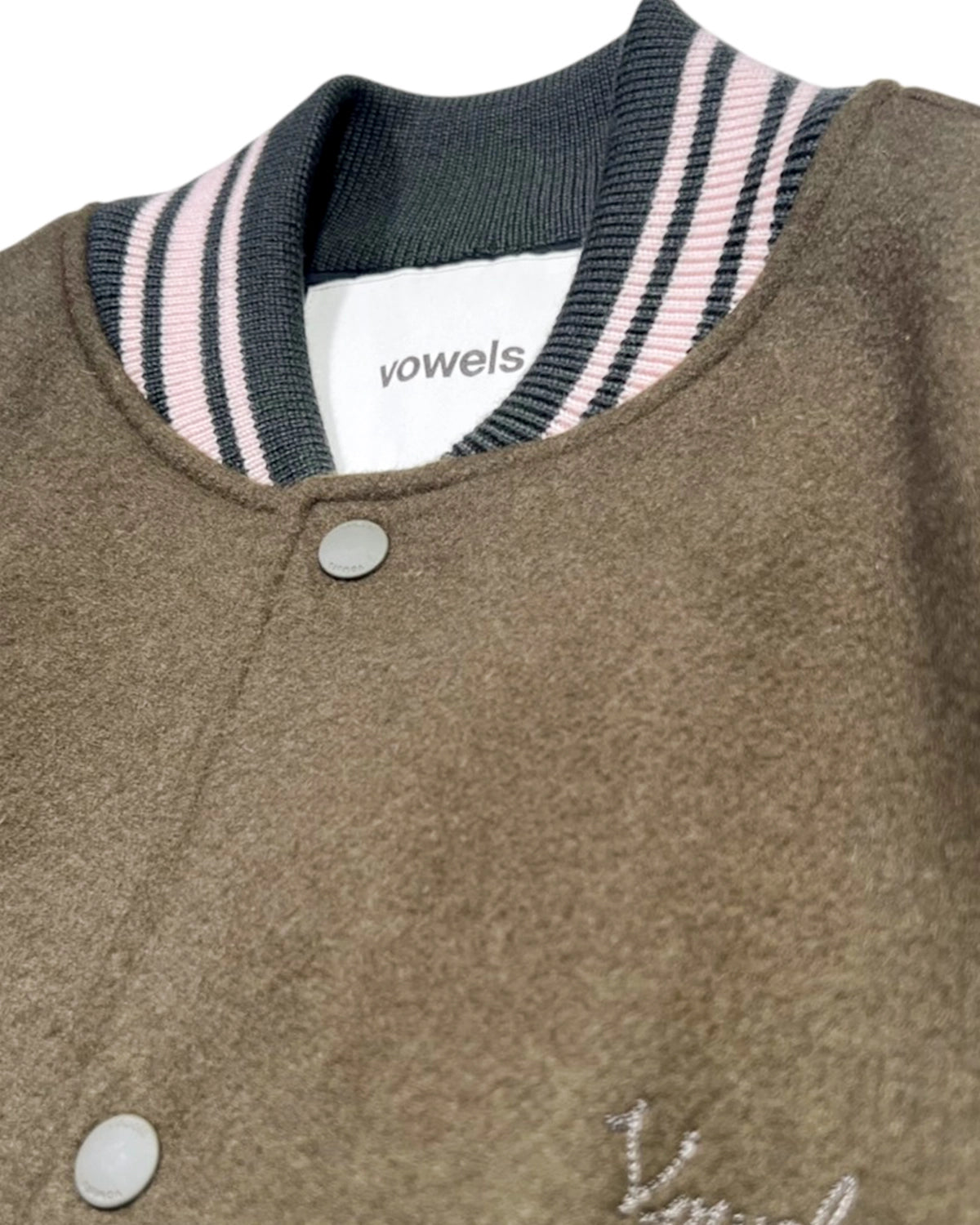 vowels / Wool Varsity Jacket (VO-26AW-OW034)