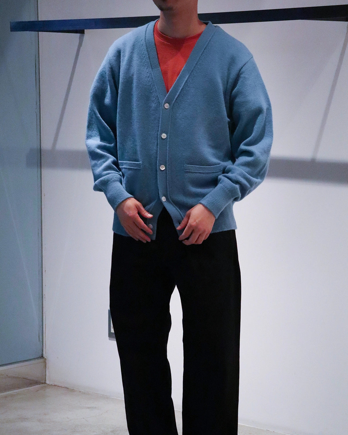 vowels / Alpaca Cardigan (VO-26AW-KW003)
