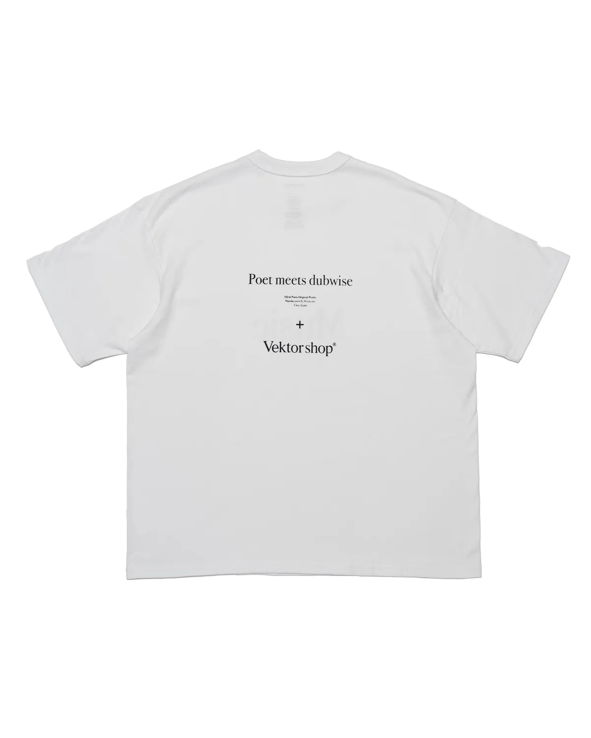 Vektor shop® / VS S/S TEE "POET MEETS DUBWISE" (VS2509-T001PMD)