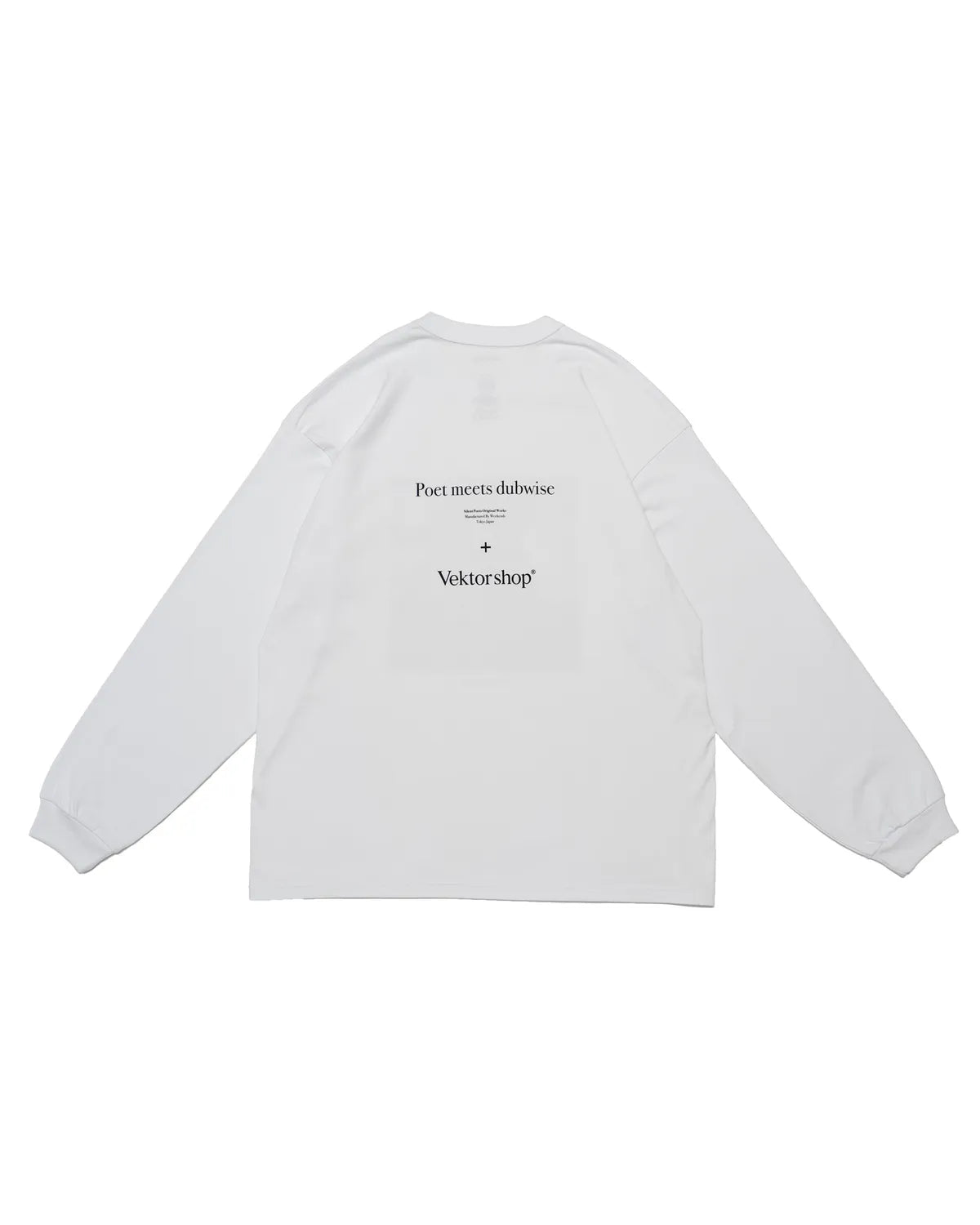 Vektor shop® / VS L/S TEE "POET MEETS DUBWISE" (VS2509-T002PMD)