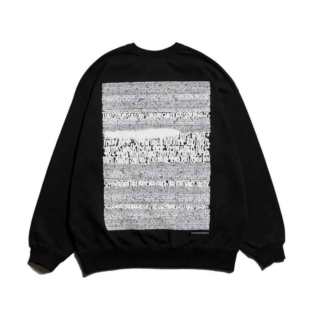 Vektor shop®  のVS Crew Neck Sweat "Madoku Yamasaki Poetry" (VS2411-SW002MY)