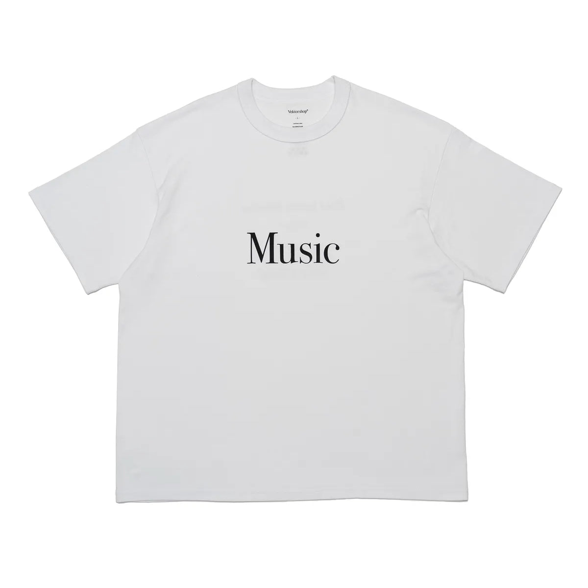 ス*ー様 POETMEETS DUBWISE　SILENCEOversized Vektor shop® (ベクターショップ) / VS S/S TEE 