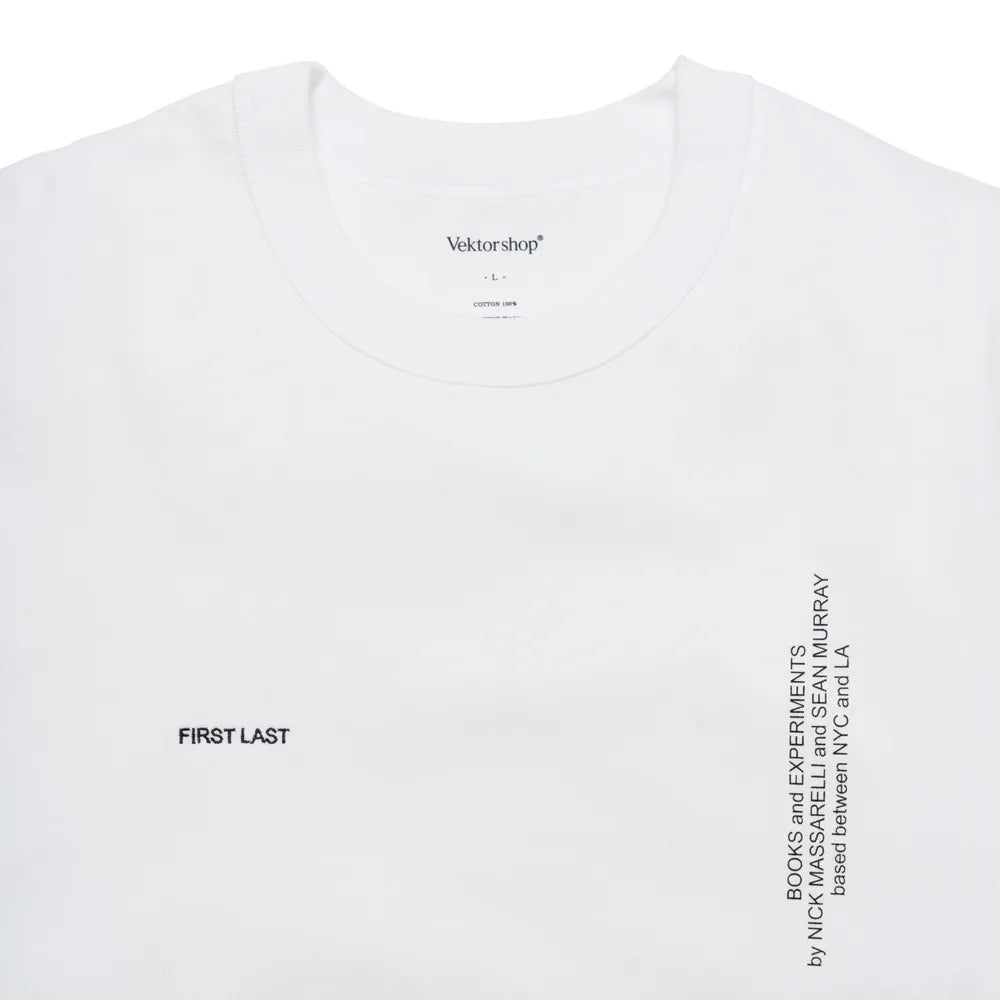 Vektor shop® / × First Last VS Printed Tee "ISSUE11"