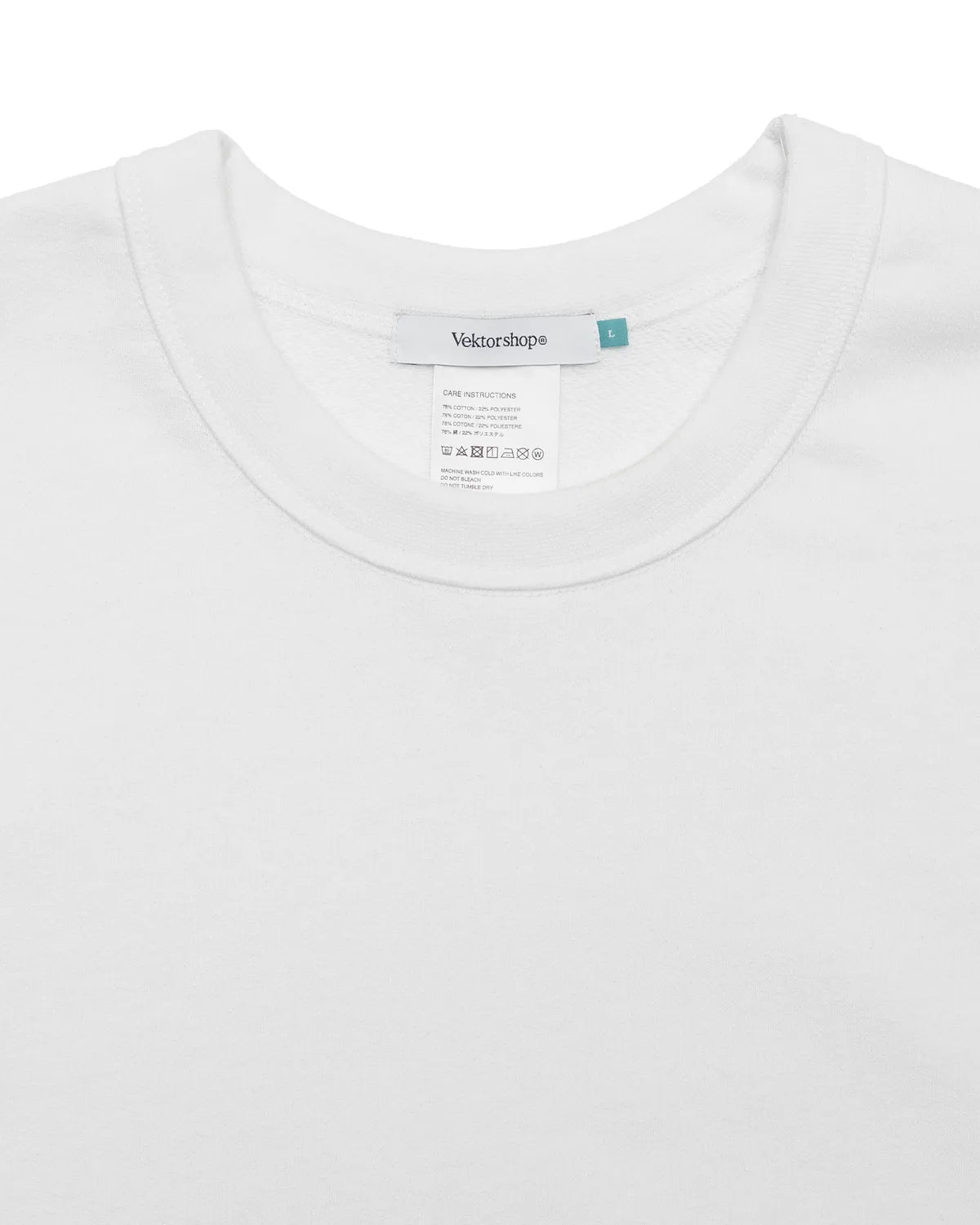 Vektor shop / VS CREW NECK SWEAT "ESOW REWORK" (VS2610-SW001ES)