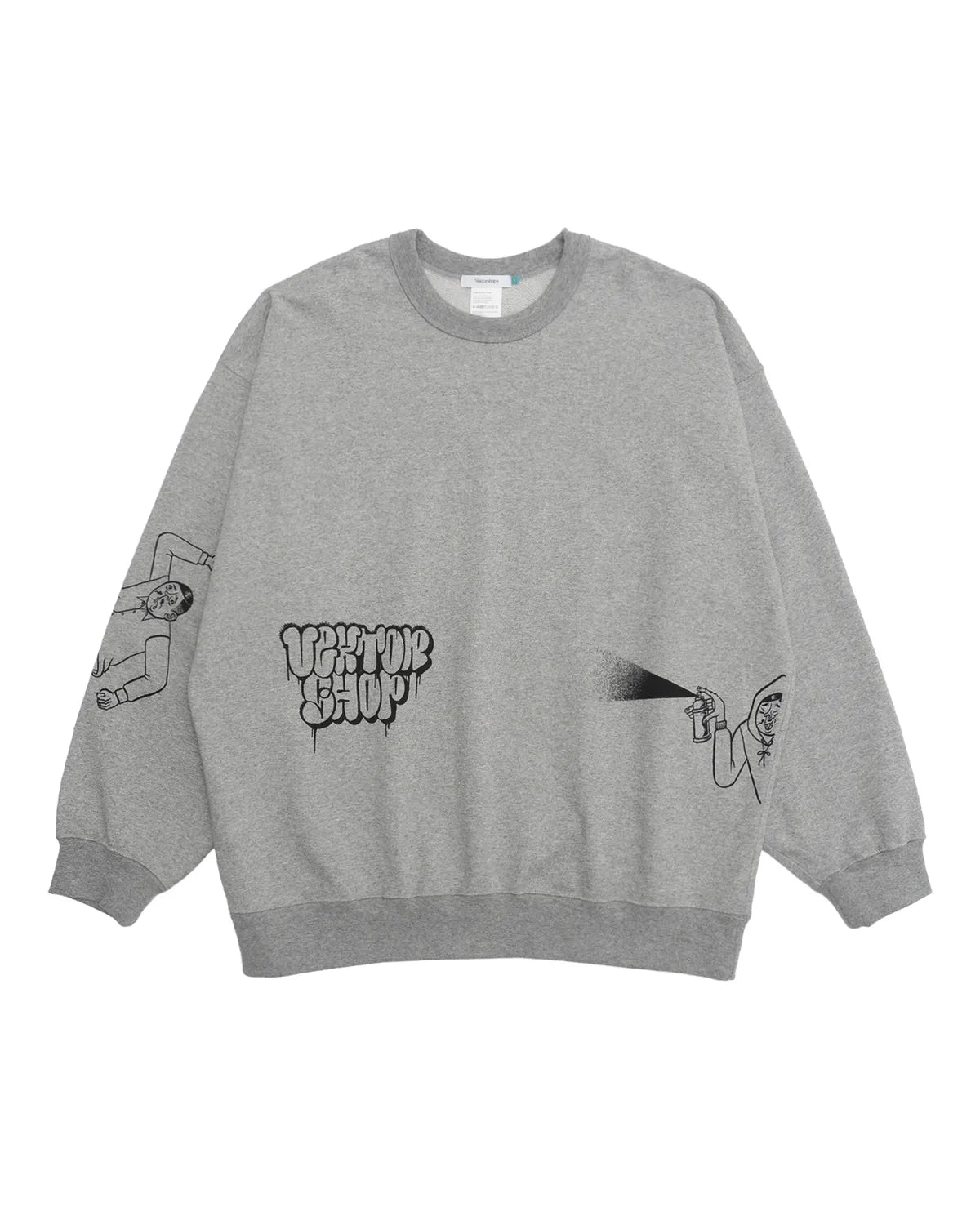 Vektor shop / VS CREW NECK SWEAT "ESOW REWORK" (VS2610-SW001ES)