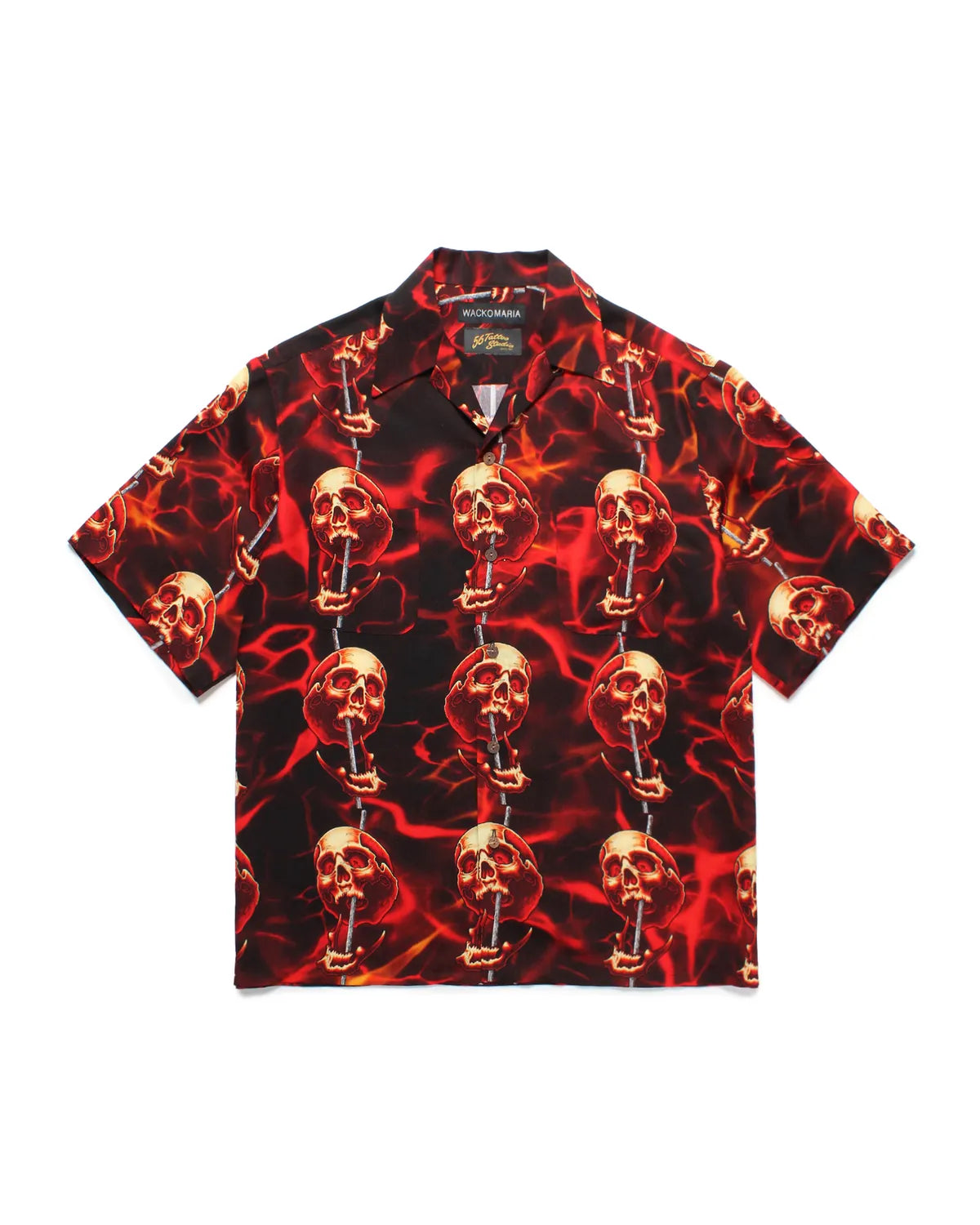 WACKO MARIA の
56 TATTOO STUDIO / HAWAIAN SHIRT S/S (56TS-WM-HI15)