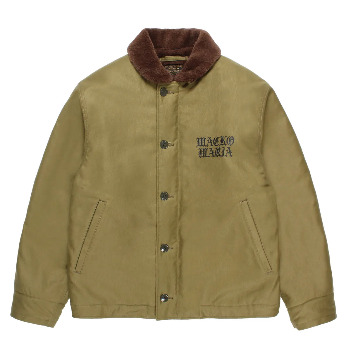 WACKO MARIA(ワコマリア) / ALPACA BOA N-1 DECK JACKET | 公式通販 WACKO MARIA(ワコマリア) / ALPACA BOA N-1 DECK JACKET | 公式通販