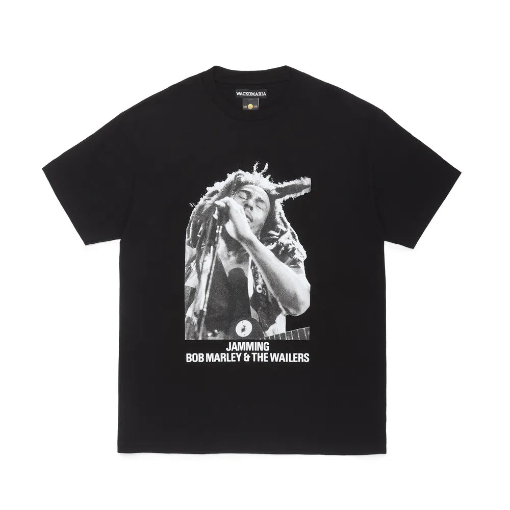 WACKO MARIA × BOB MARLEY CREW NECK T-SHIRT (TYPE-2) (BOBMARLEY-WM-TEE03)