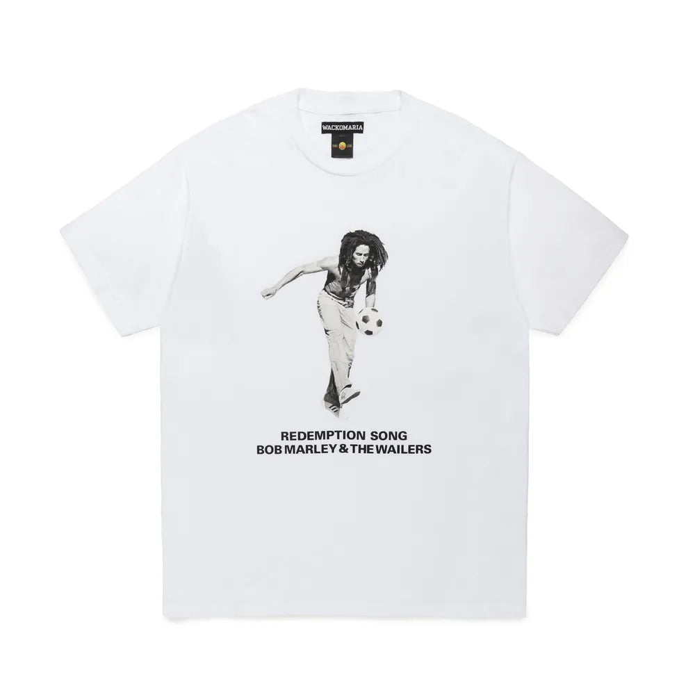 WACKO MARIA × BOB MARLEY CREW NECK T-SHIRT (TYPE-4) (BOBMARLEY-WM-TEE05)
