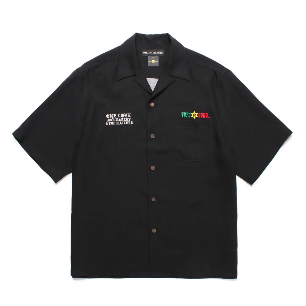 WACKO MARIA × BOB MARLEY HAWAIIAN SHIRT S/S (TYPE-2) (BOBMARLEY WM-HI10)