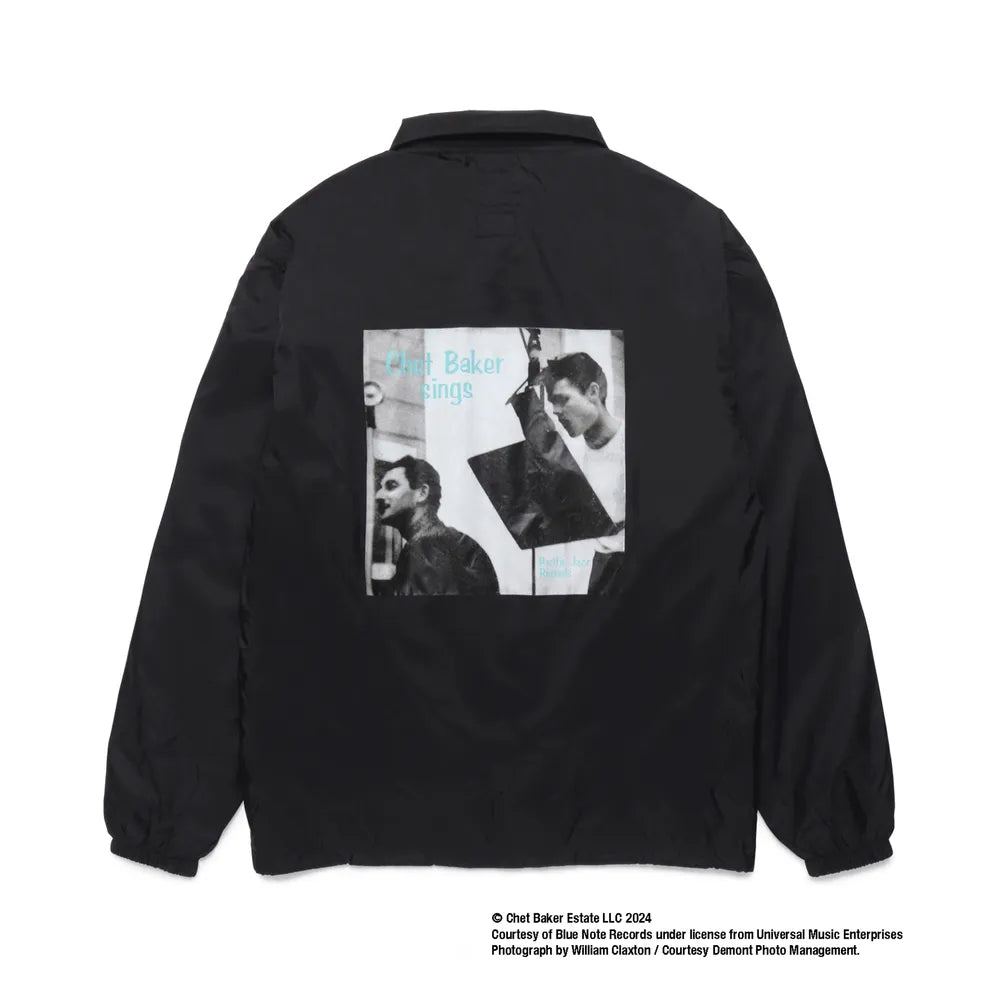 WACKO MARIA の CHET BAKER / COACH JACKET -TYPE1- (CHETBAKER-WM-BL01)