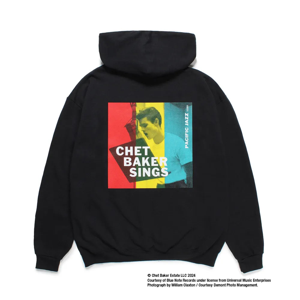 WACKO MARIA の CHET BAKER / PULLOVER HOODED SWEAT SHIRT -TYPE2- (CHETBAKER-WM-SS07)