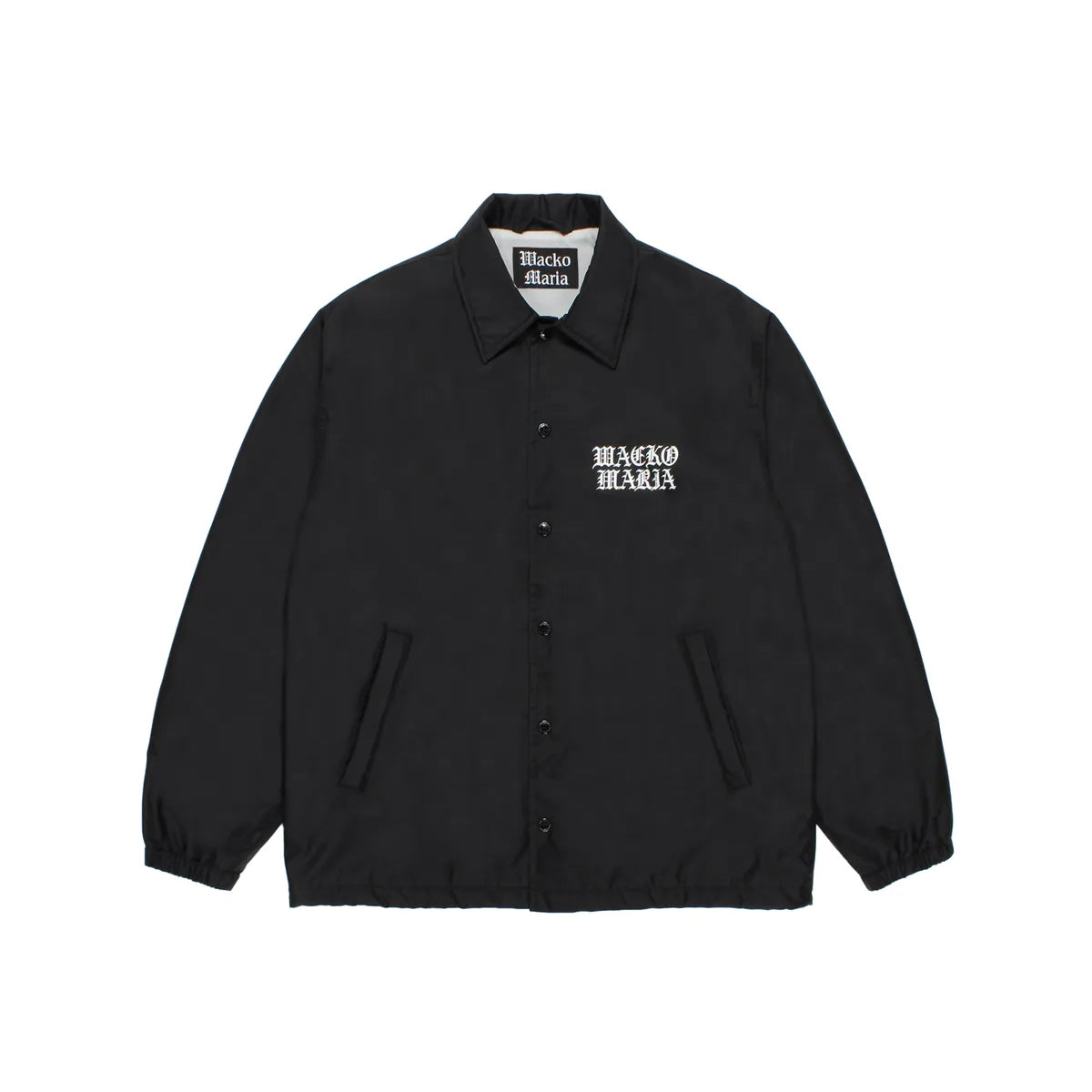 ワコマリア　25SSコーチジャケット　ブラック　XL 　新品 WACKO MARIA/COACH JACKET（BLACK）［コーチJKT-25春夏］ - JONAS