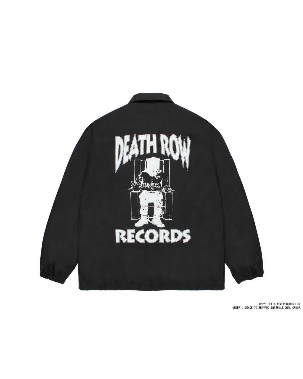 WACKO MARIA DEATH ROW RECORDS コーチジャケット　M DEATH ROW RECORDS / COACH JACKET【BLACK】｜WACKO MARIA｜MELTING