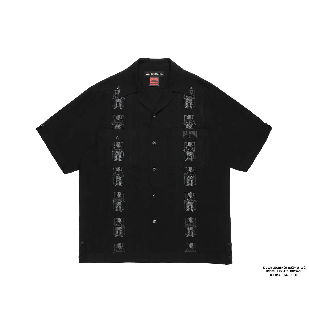 トップス wackomaria / DEATH ROW RECORDS Tee WACKO MARIA(ワコマリア) × DEATH ROW RECORDS CUBA SHIRT S/S | 公式