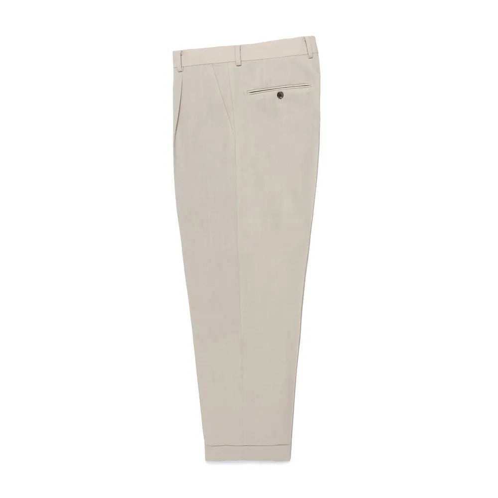WACKO MARIA × DORMEUIL  PLEATED TROUSERS -TYPE2- (24FW-WMP-TR08)