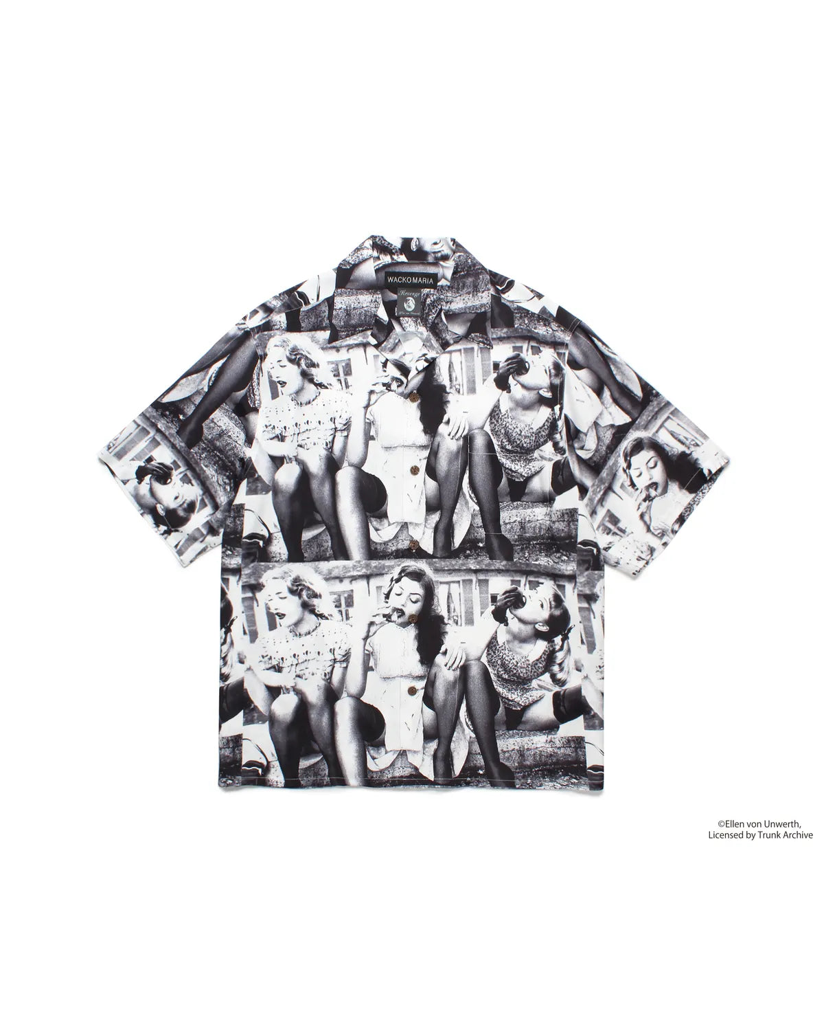 WACKO MARIA × ELLEN VON UNWERTH の S/S HAWAIIAN SHIRT (EVU-WM-HI02)