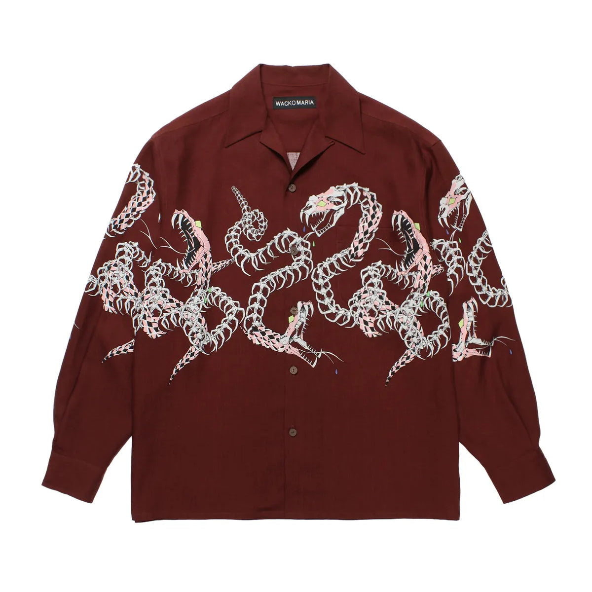 試着 24ss WACKO MARIA TUFF GONG XL 入手困難 WACKO MARIA(ワコマリア) / HAWAIIAN SHIRT L/S -TYPE-4- | 公式