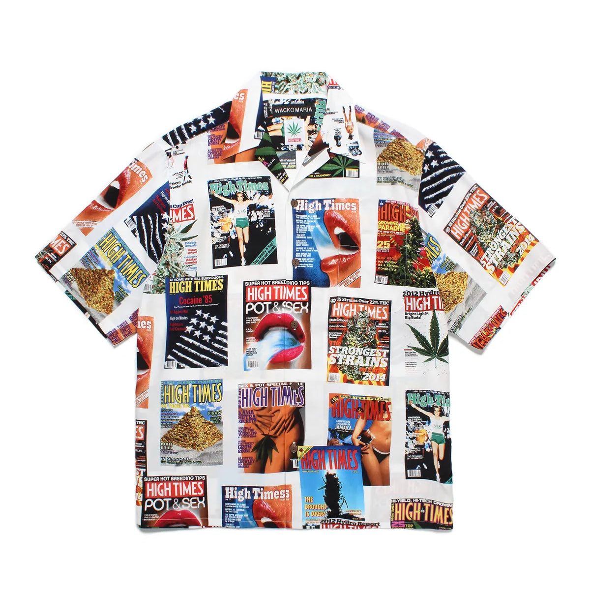 ワコマリア 半袖Tシャツ　High times ハイタイムズ タイダイTシャツ (タイプ1) HIGHTIMES-WM-TD02-B