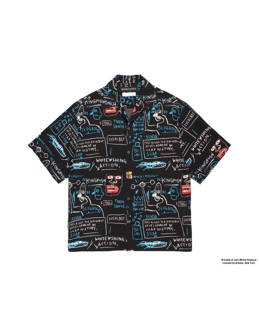 WACKO MARIA(ワコマリア) / × JEAN-MICHEL BASQUIAT S/S HAWAIIAN