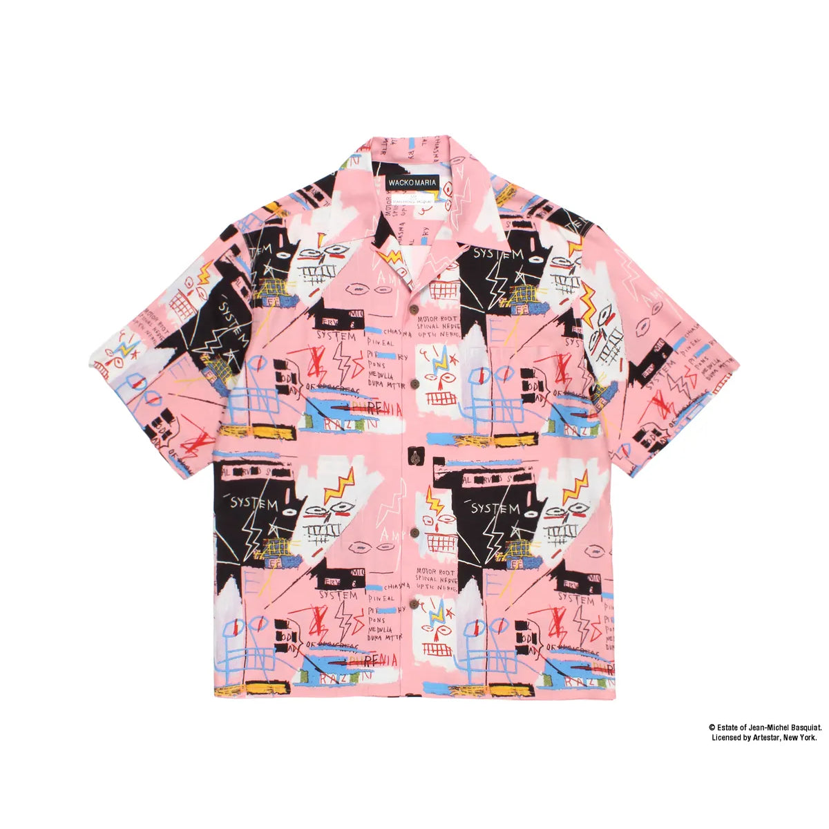 WACKO MARIA(ワコマリア) / × JEAN-MICHEL BASQUIAT S/S HAWAIIAN