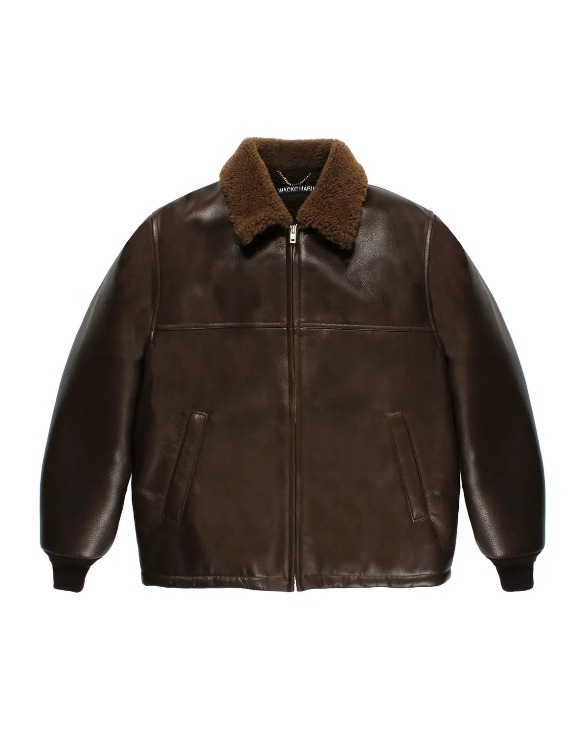 WACKO MARIA の LEATHER BOA JACKET (25FW-WMO-BL01)