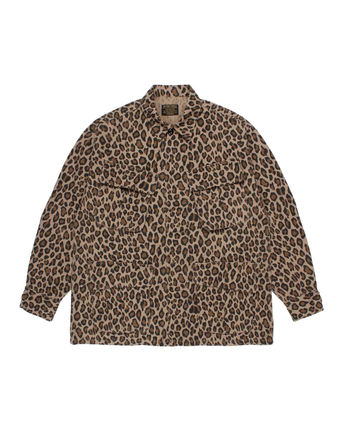 WACKO MARIA の LEOPARD FATIGUE JACKET -TYPE1- (26SSE-WMO-ML03)