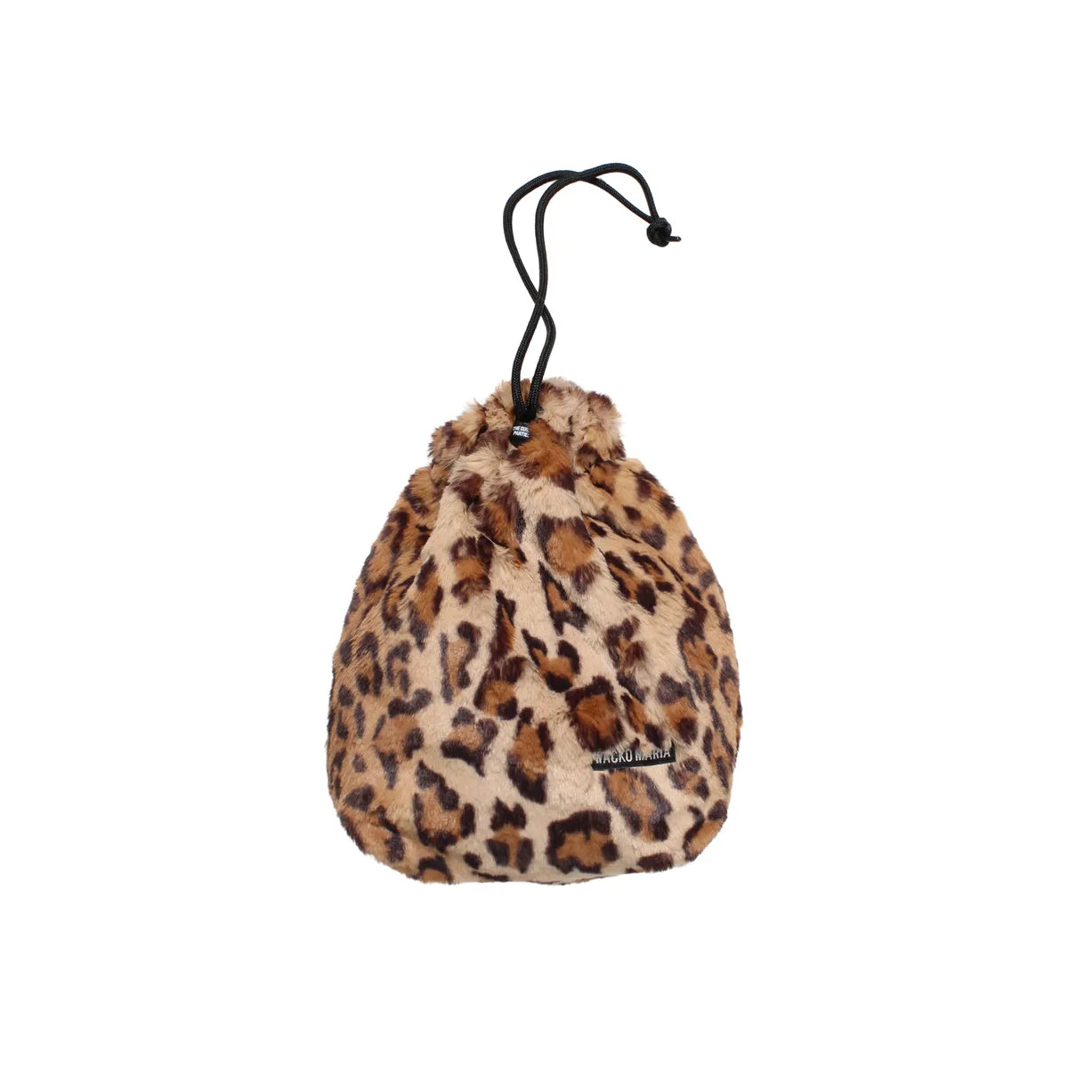 バッグ WACKO MARIA LEOPARD SHOULDER POUCH 26FW WACKO MARIA / LEOPARD FAUX FUR DRAWSTRING POUCH | 公式通販・JACK