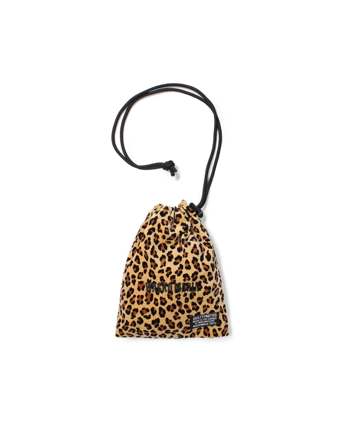 WACKO MARIA の LEOPARD SHOULDER POUCH -TYPE-1- (25SS-WMA-BG10)