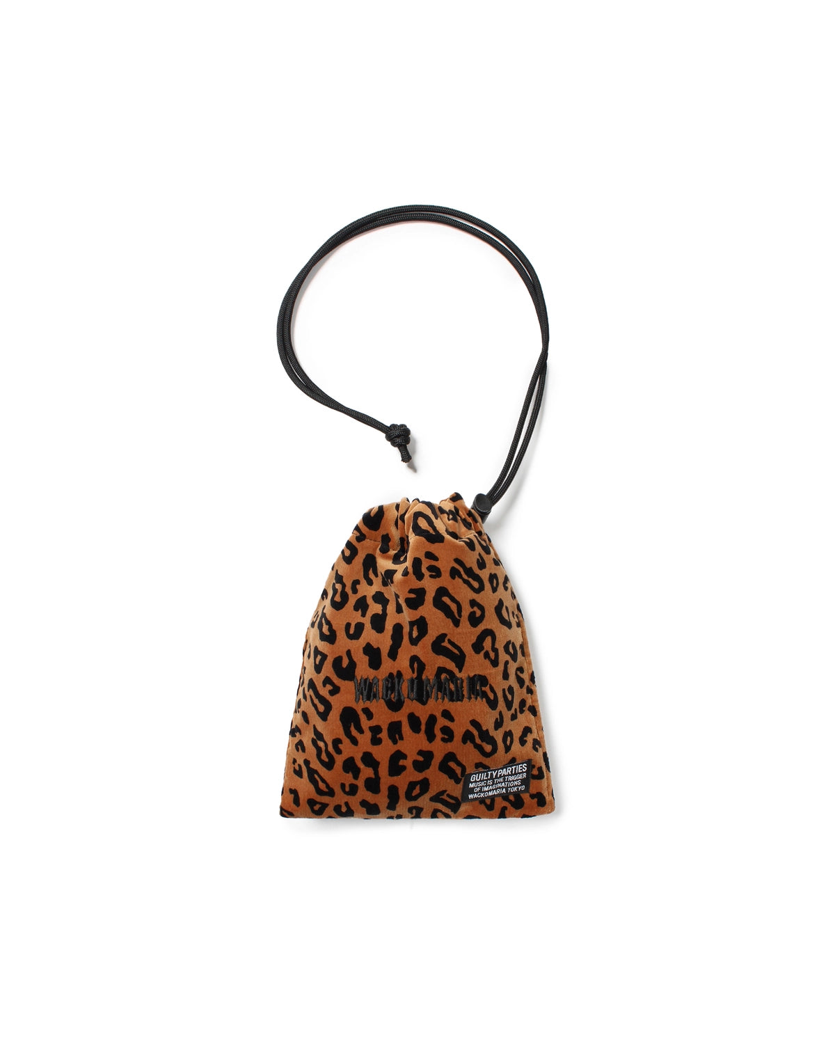 WACKO MARIA の LEOPARD SHOULDER POUCH -TYPE-2- (25SS-WMA-BG11)