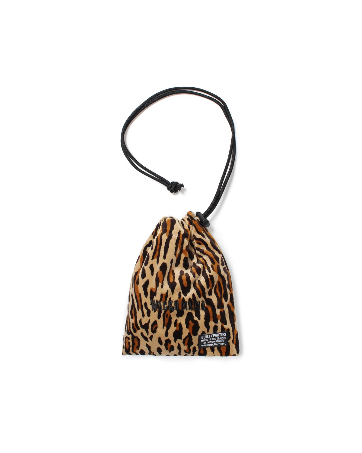 WACKO MARIA の LEOPARD SHOULDER POUCH -TYPE-3- (25SS-WMA-BG12)