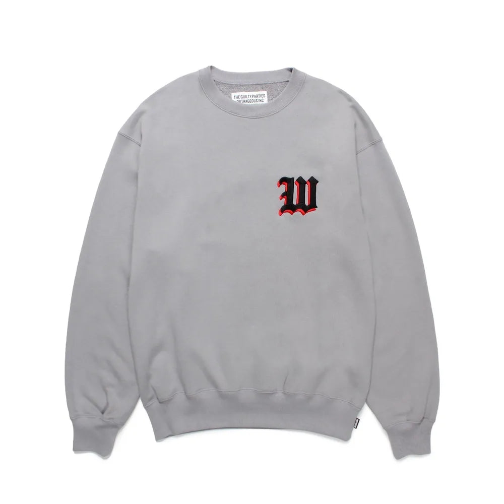 WACKO MARIA の
 MIDDLE WEIGHT SWEAT SHIRT (24FW-WMC-SS08)　