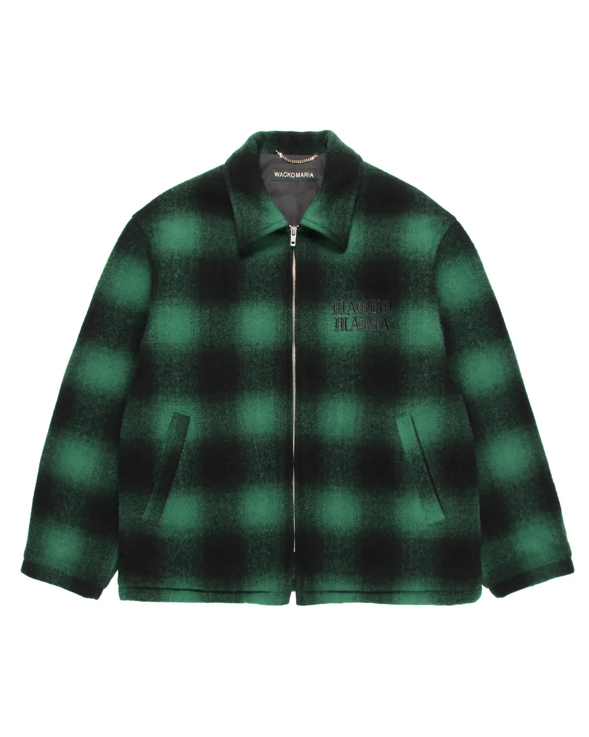WACKO MARIA の OMBRE CHECK 50'S JACKET -TYPE-2- (25FW-WMO-BL19)