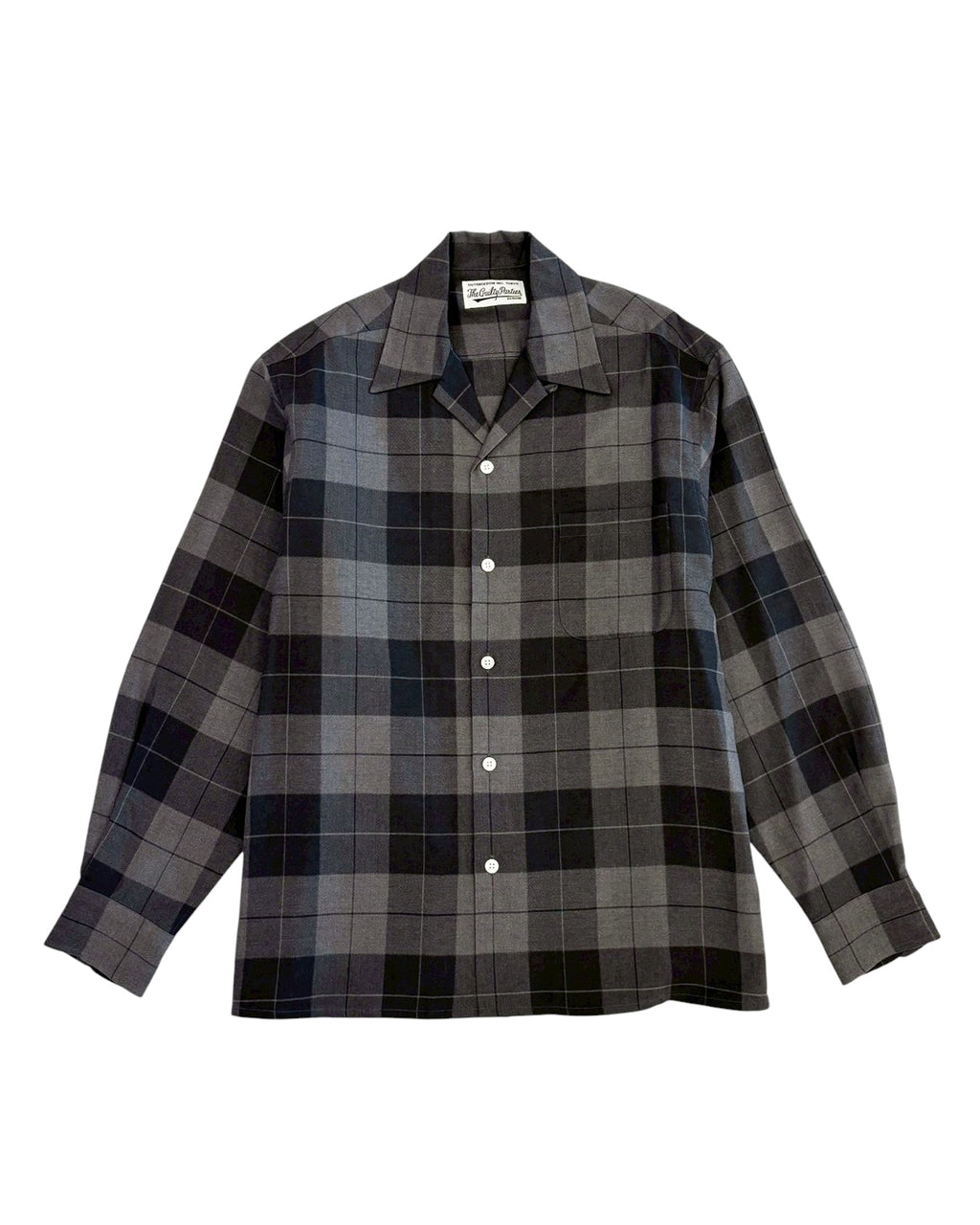 WACKO MARIA(ワコマリア) / OMBRE CHECK OPEN COLLAR SHIRT