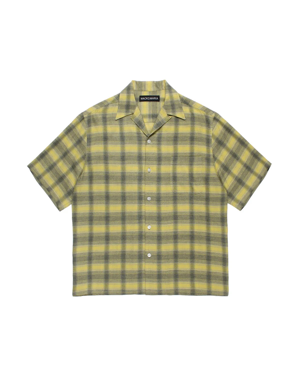 WACKO MARIA(ワコマリア) / OMBRE CHECK OPEN COLLAR SHIRT S/S -TYPE WACKO MARIA(ワコマリア) / OMBRE CHECK OPEN COLLAR SHIRT S/S -TYPE