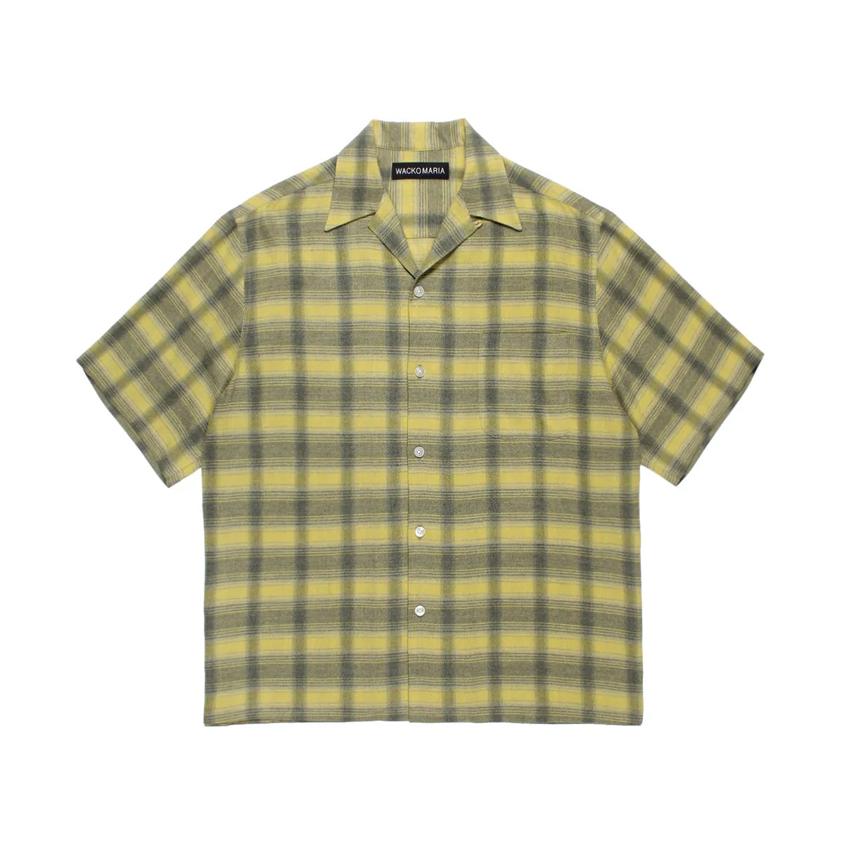 WACKO MARIA(ワコマリア) / OMBRE CHECK OPEN COLLAR SHIRT S/S -TYPE WACKO MARIA(ワコマリア) / OMBRE CHECK OPEN COLLAR SHIRT S/S -TYPE