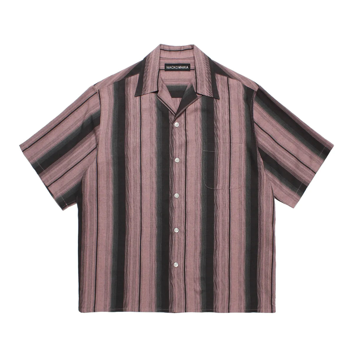 WACKO MARIA(ワコマリア) / OMBRE STRIPE OPEN COLLAR SHIRT | 公式 WACKO MARIA(ワコマリア) / OMBRE STRIPE OPEN COLLAR SHIRT | 公式