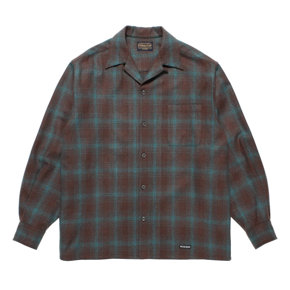 WACKO MARIA(ワコマリア) / × PENDLETON WOOL OMBRE CHECK OPEN