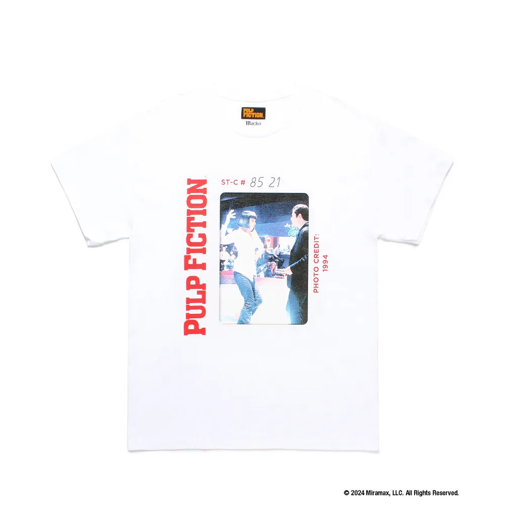 WACKO MARIA
 × PULP FICTION CREW NECK T-SHIRT -TYPE2- (PF-WM-TEE04)